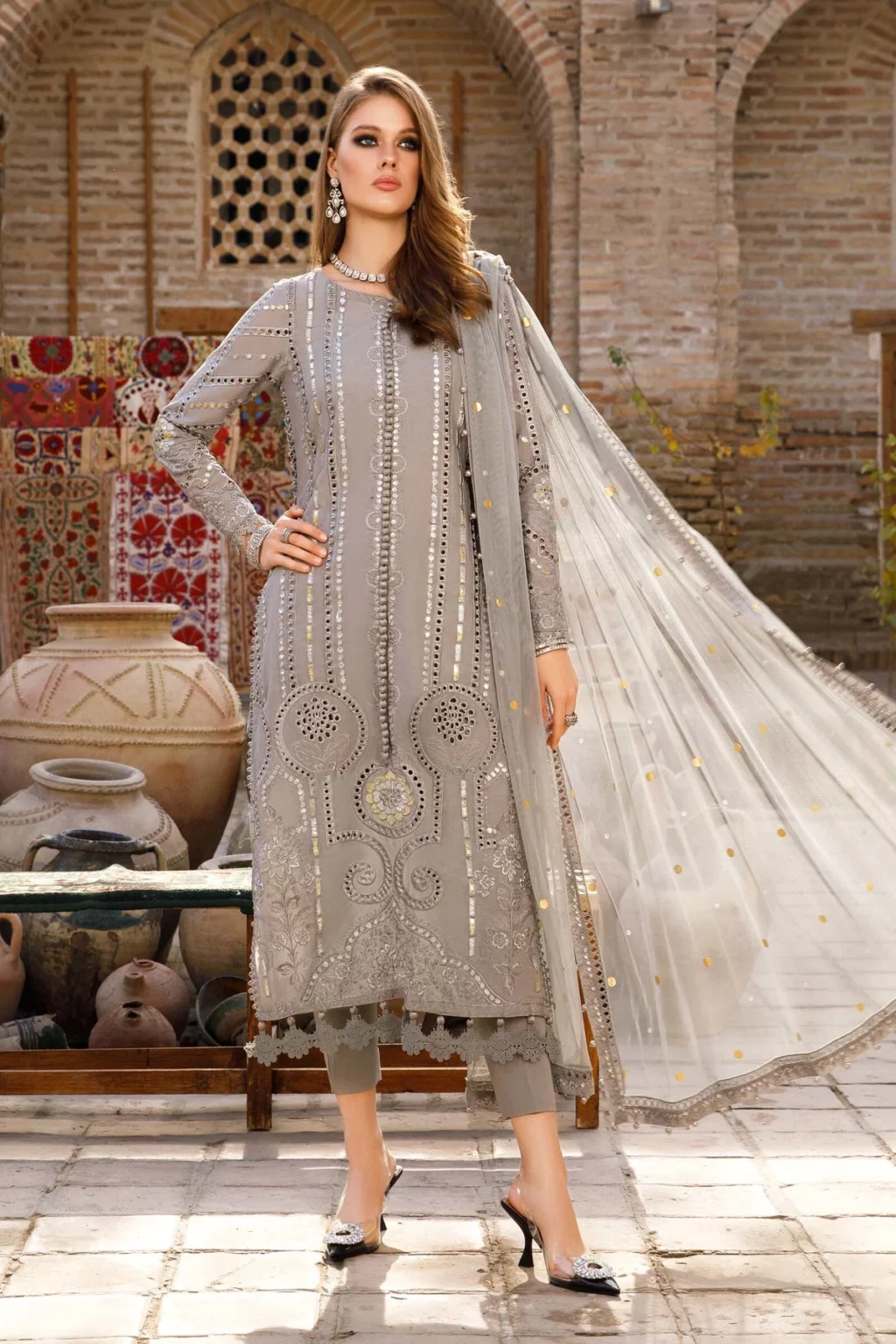 Maria. B lawn voyage eid collection | d-2308-b (ss-3961)