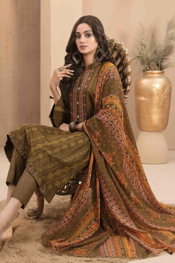 Amna Sohail By Tawakkal Fabrics Ilya Printed Lawn | D-8540