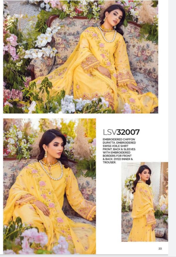 Gul Ahmed Premium Collection 2023 | LSV32007