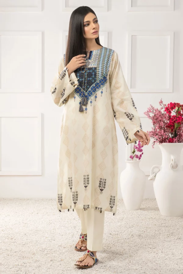Limelight Spring Summer Lawn 2023 | U2366SH-SSH-OWH (SS-4004)