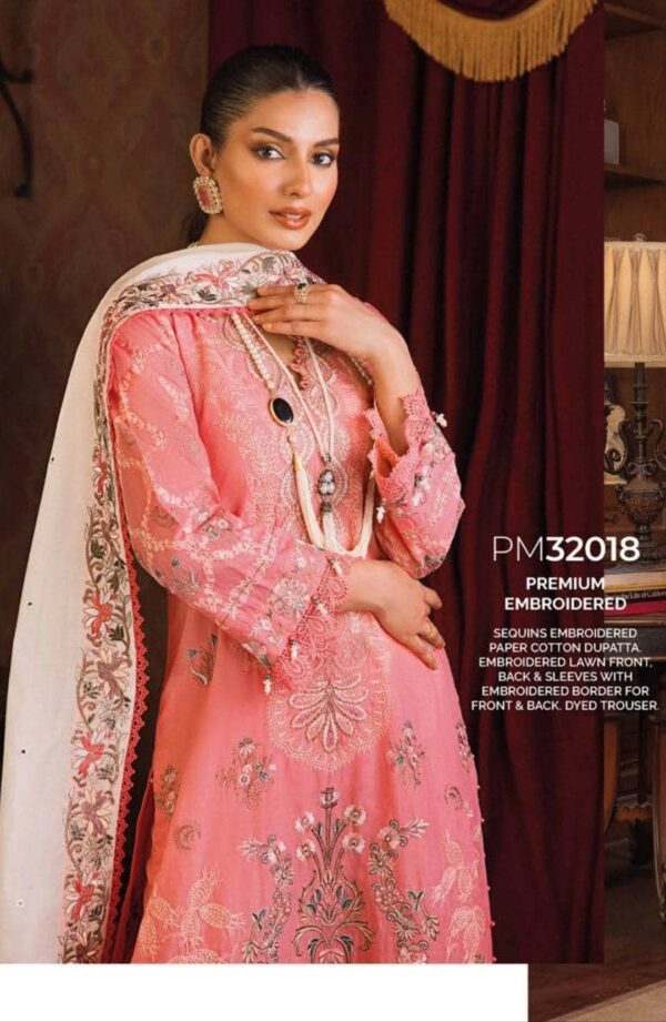 Gul Ahmed Premium Collection 2023 | PM32018 (SS-4704)