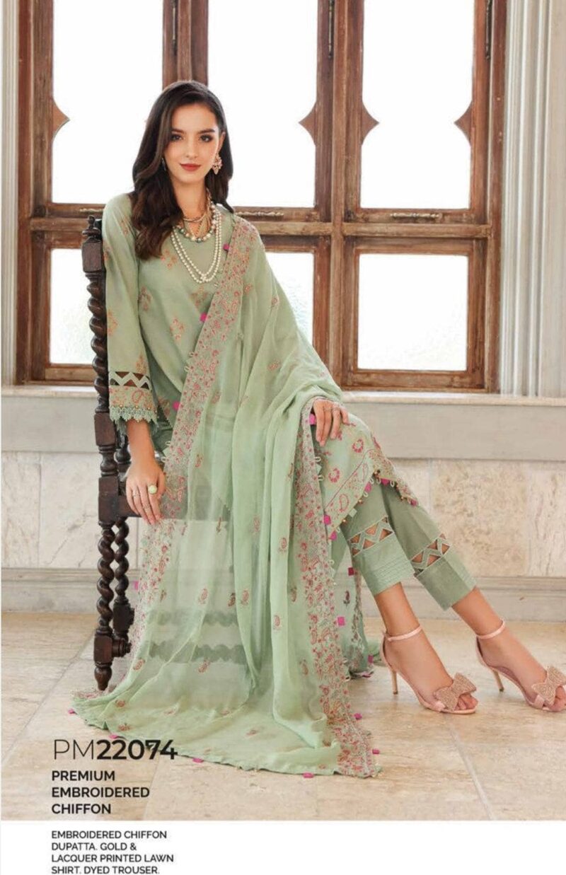 Gul ahmed premium collection | pm22074