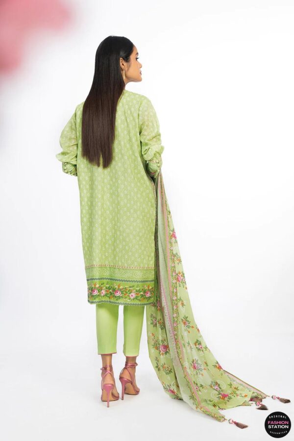 Alkaram spring summer lawn | ss-35. 1-23-green (ss-4551) - pakistani suit