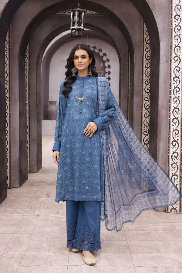 Zarkis Classic Lawn with Embroidered Trousers'23 | D-09