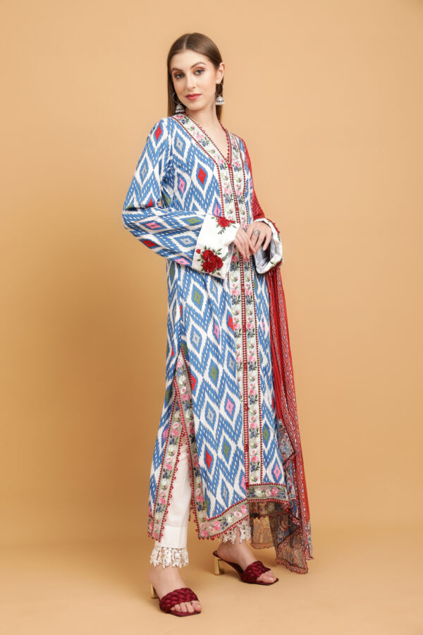 Ghazal embroidered floral from house of mist | vol 2 | | hm-fl-04