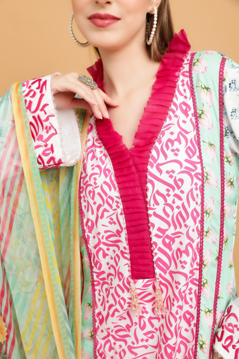 Ghazal embroidered floral from house of mist | vol 2 | | hm-fl-05