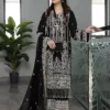 Razab Embroidered Luxury Lawn With Hand Made Work  | GLA-003 HM