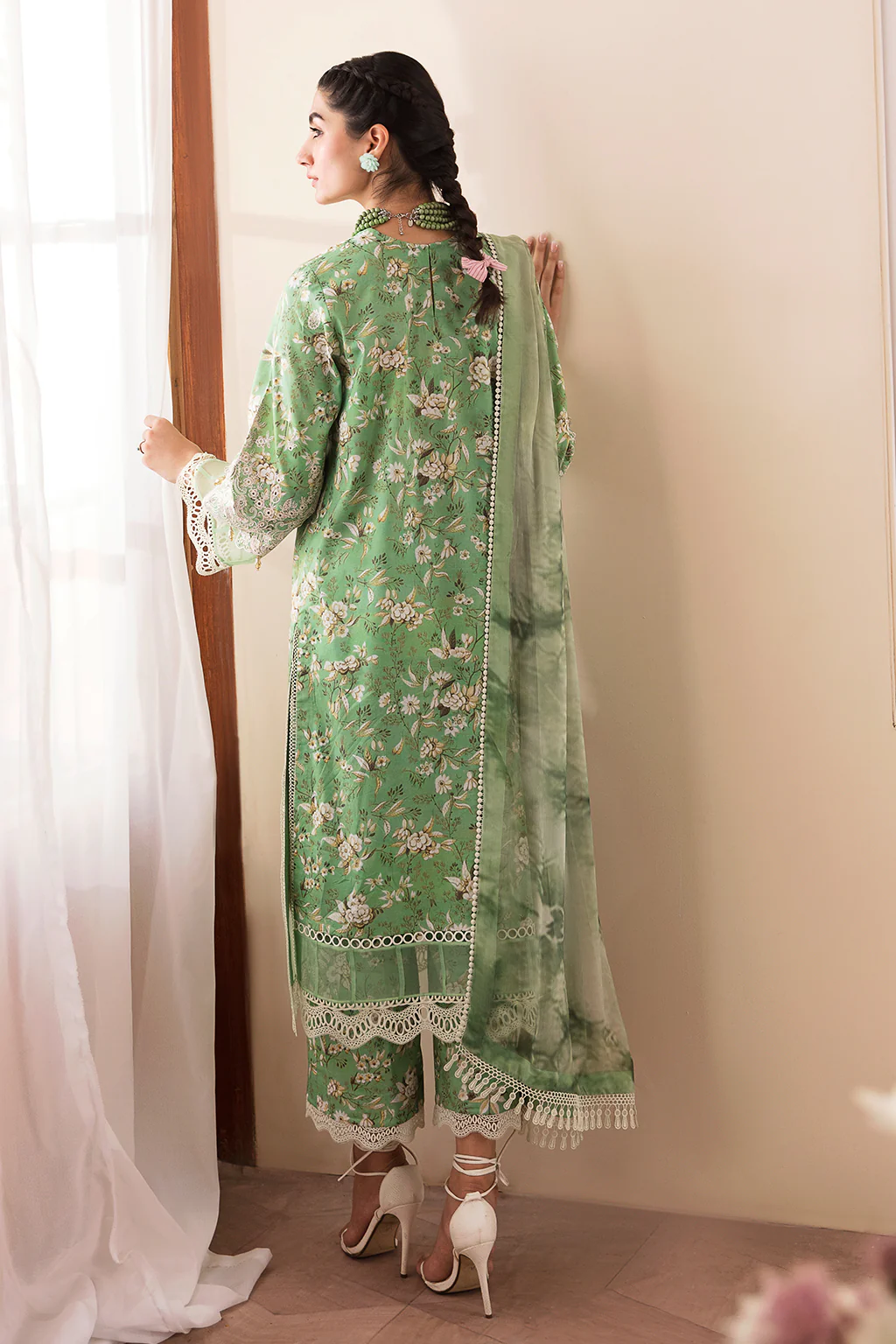 lovely print summer punjabi suit | Pakistani dresses casual, Fashion,  Indian designer wear