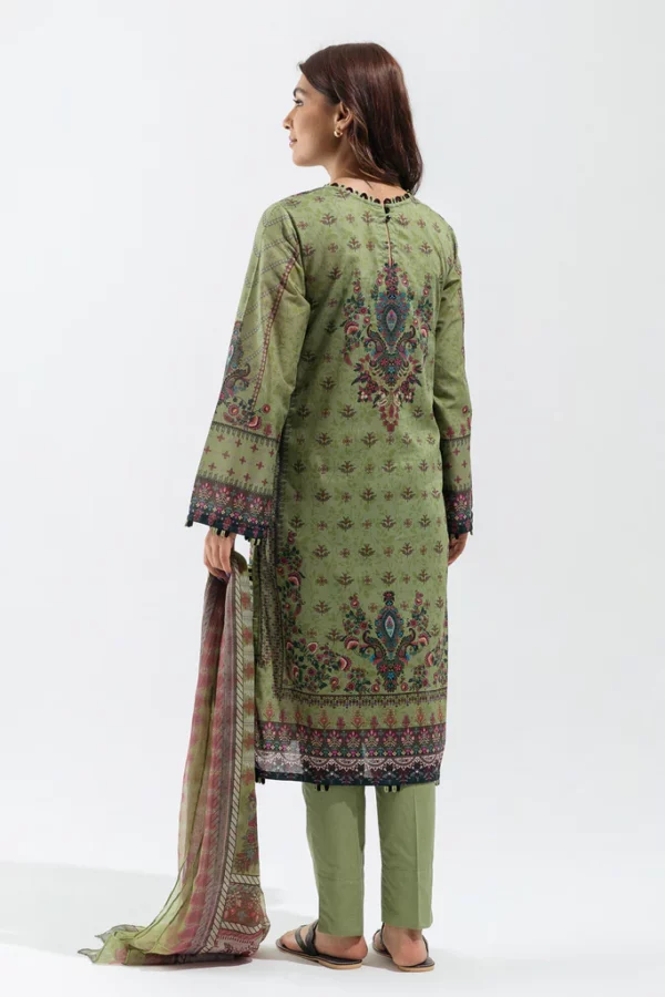 Beechtree luxury lawn vol 3 | asparagus fields (ss-4802) - pakistani suit