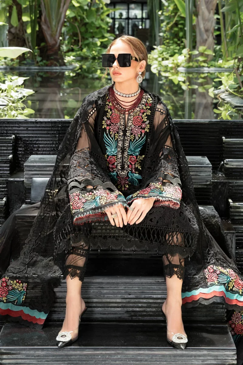 Maria b luxury lawn eid edition ‘23 | el-23-04-black