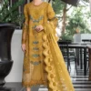 Maria B Luxury Lawn Eid Edition ‘23 | EL-23-06-Mustard (SS-4146)