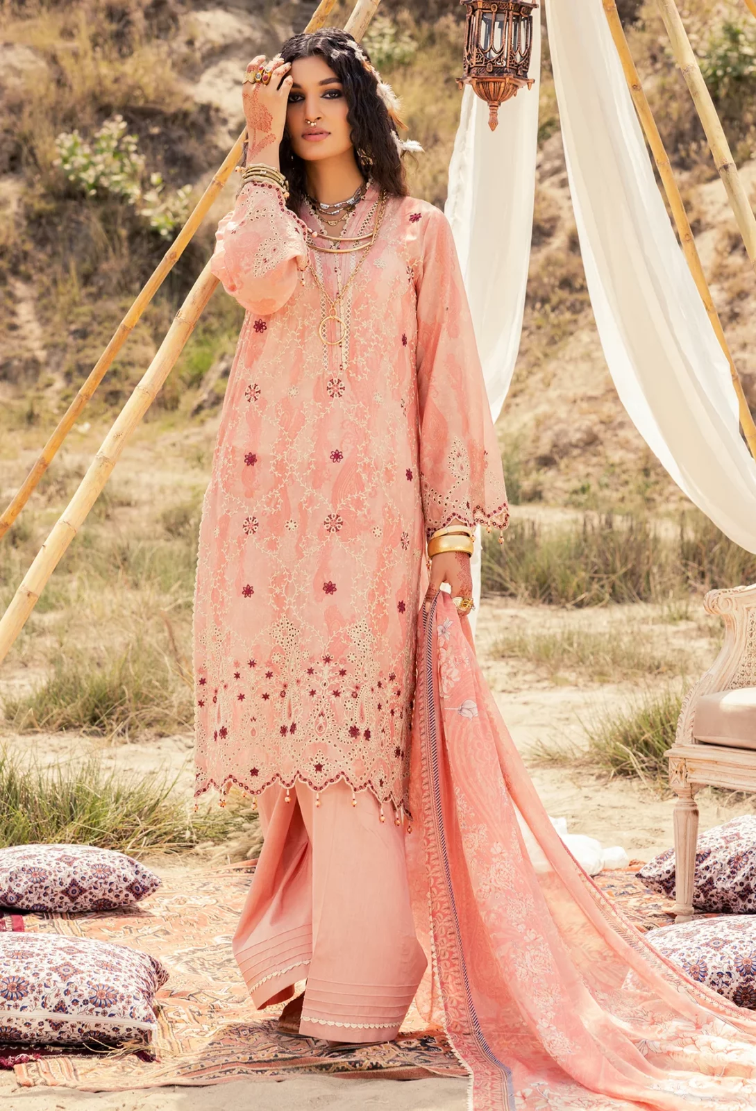 Printskari by adan's libas | d-5141. 1 (ss-4421) - pakistani suit