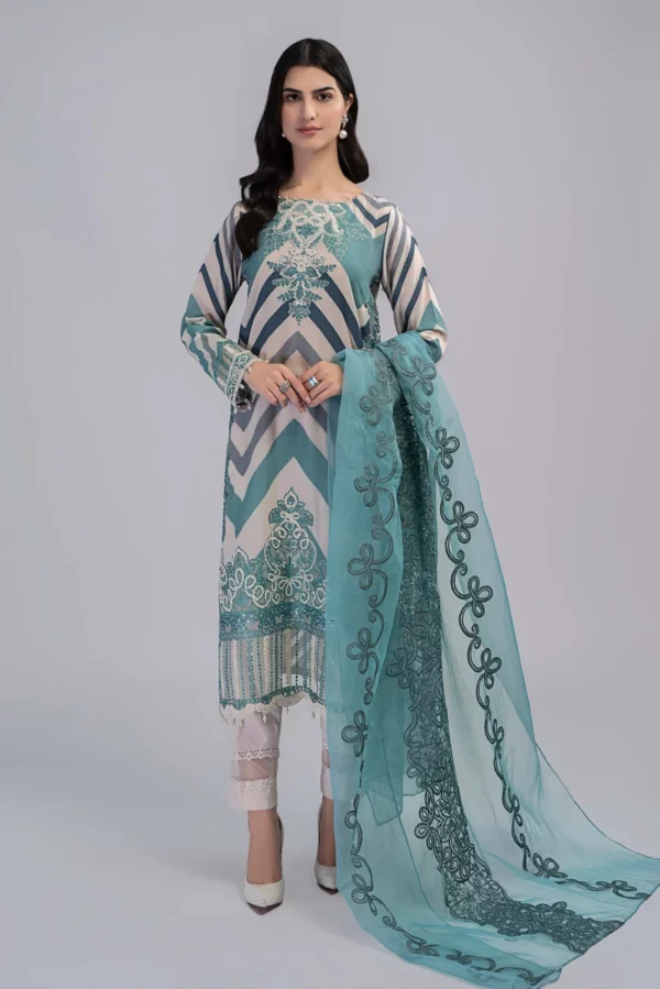 MARIA B Lawn Stitched Ready to Wear Pret Collection | DS-2314-B
