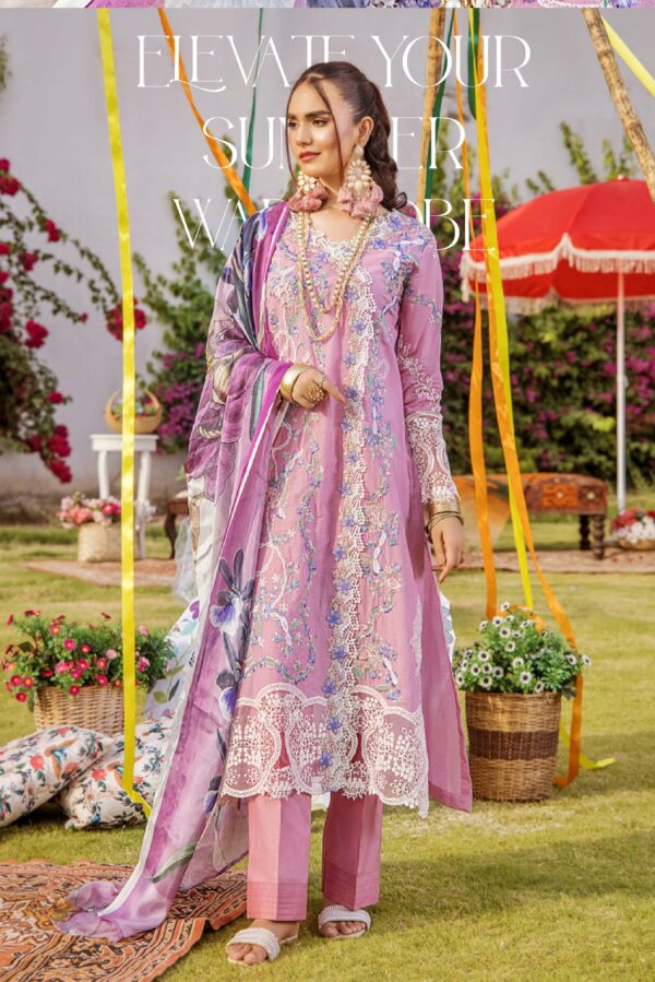 Etoiles By Zebaish Embroidered Lawn 2023| ED-10