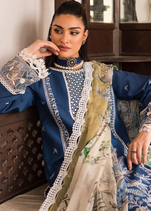 Wisteria By Roheenaz Embroidered Lawn Suits 2023| RUNSS23021B Anahita (SS-4443)