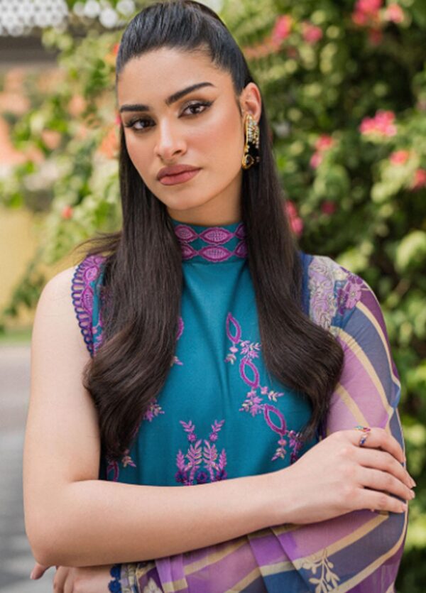 Wisteria By Roheenaz Embroidered Lawn Suits 2023| RUNSS23022B Shirin