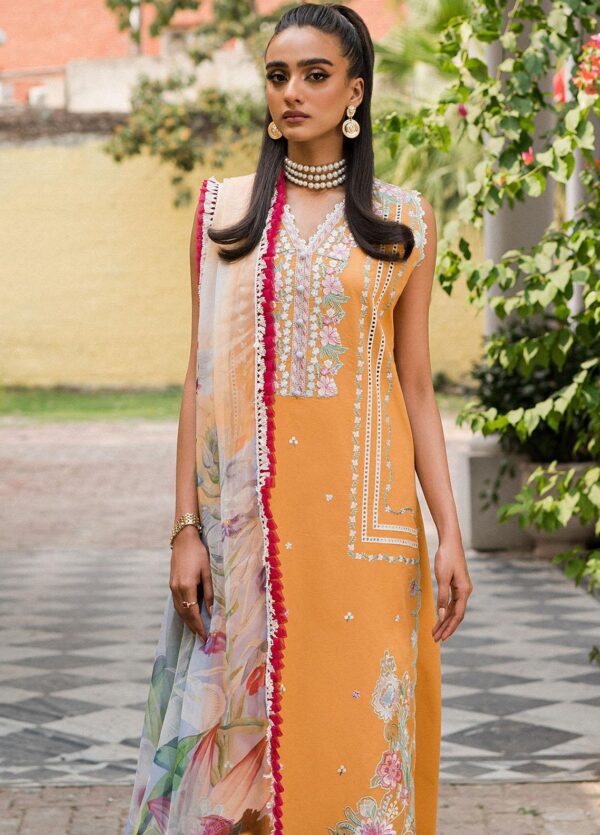 Wisteria By Roheenaz Embroidered Lawn Suits 2023| RUNSS23027A Elaheh