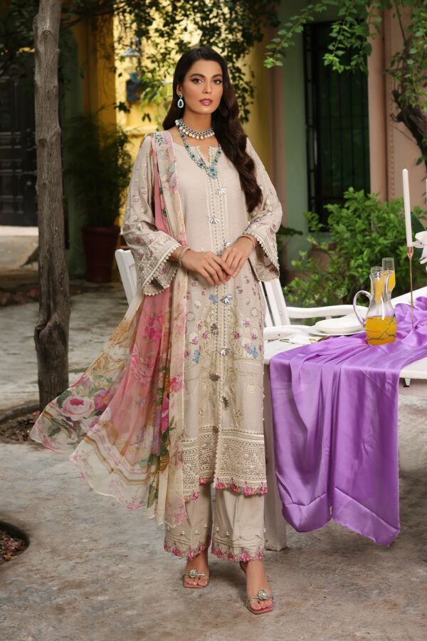 Luxe By Elaf Luxury Embroidered Collection 23| ELJ-01A CECELIA