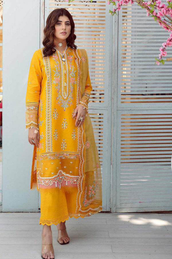 Inaayat Festive lawn Collection 23 | Daffodils