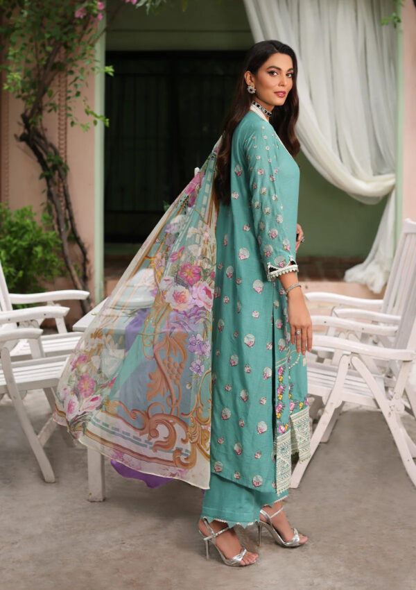 Luxe By Elaf Luxury Embroidered Collection 23| ELJ-01B MILANI