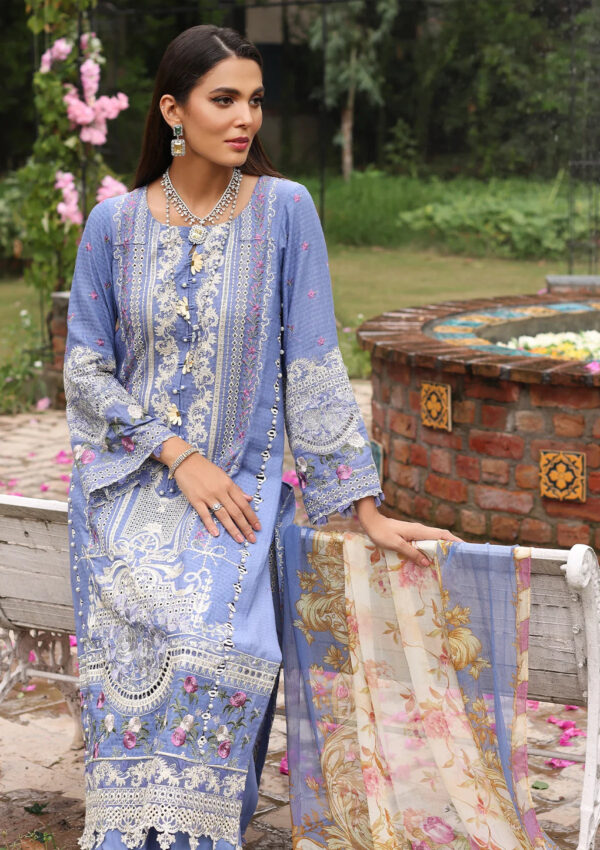 Luxe By Elaf Luxury Embroidered Collection 23| ELJ-02A BRITTANY