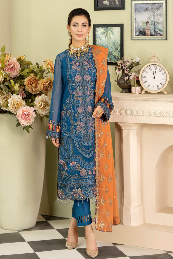 Imrozia Serene Embroidered Collection 2023 |M-47 Gull Bahar