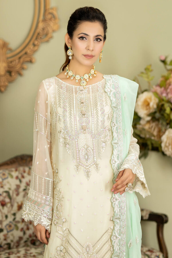 Imrozia Serene Embroidered Collection 2023 | M-49 Chambeli (SS-4676)