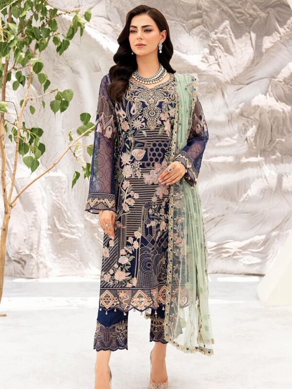 Minhal by Ramsha Vol-09 Unstitched  Collection 2023| M-902