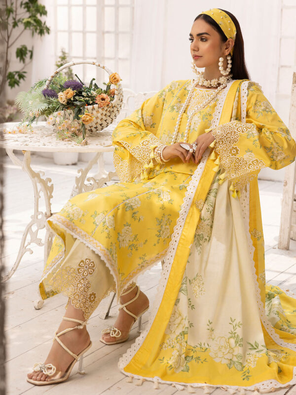 NaaZaan Unstitched Summer Collection 23 | Nyla
