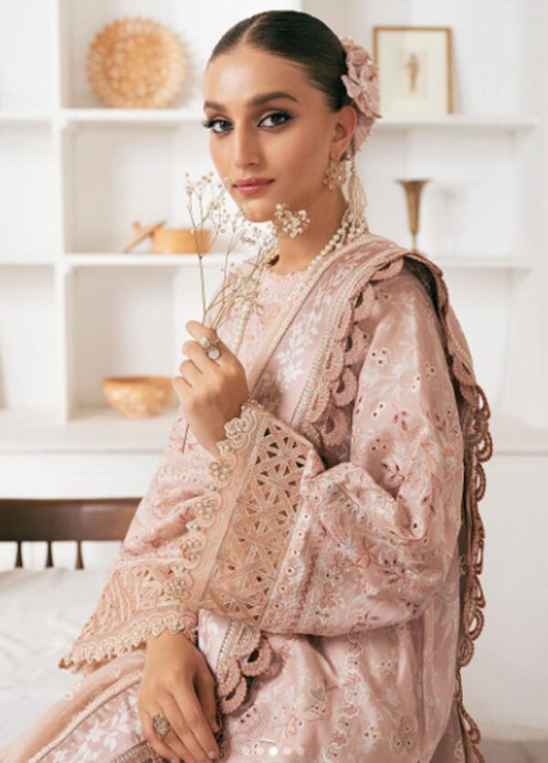 Baroque Embroidered Swiss Lawn Collection 23 | BQU-SL11-D03