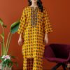 Co-ord set unstiched | orient winter collection vol 1 | nrds-23-144/u yellow