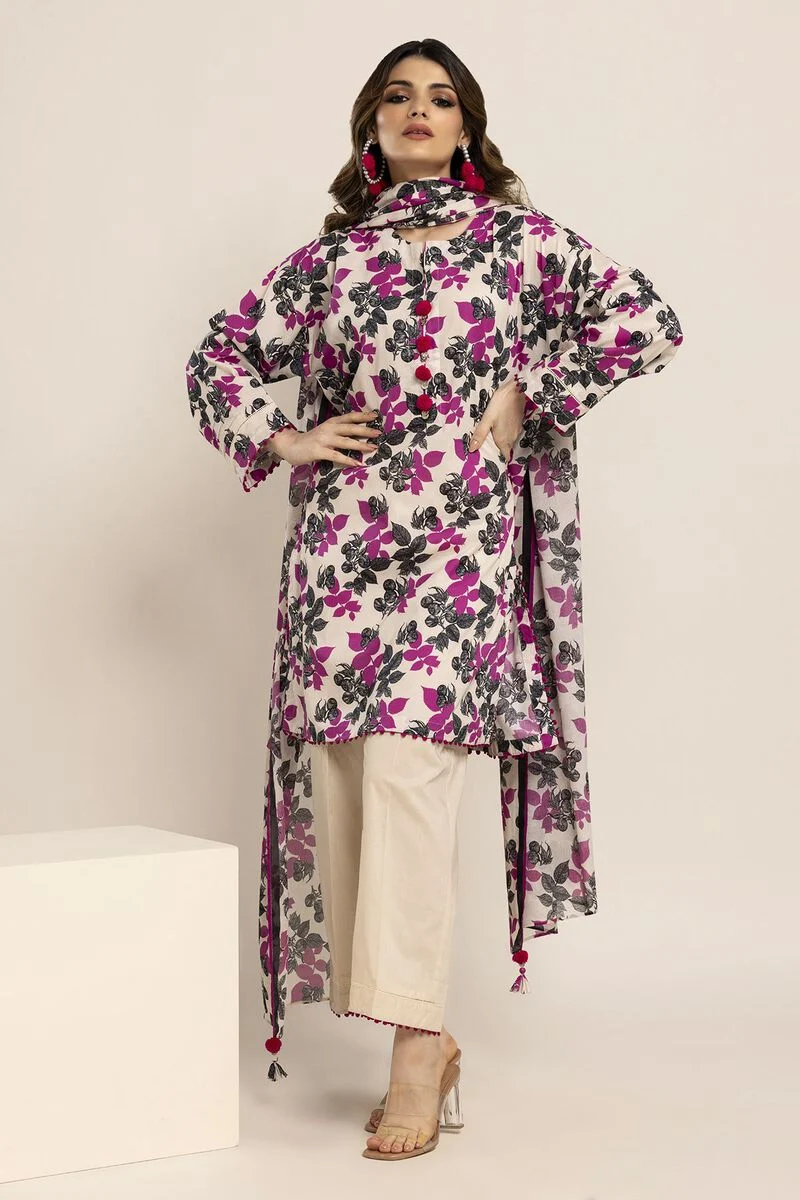 Khaadi L21339 Off-white Autumn Collection 2021 | Long kurti designs,  Pakistani dress design, Khaadi