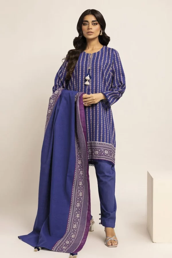Khaadi winter story | 2023 collection | alk231017_navy