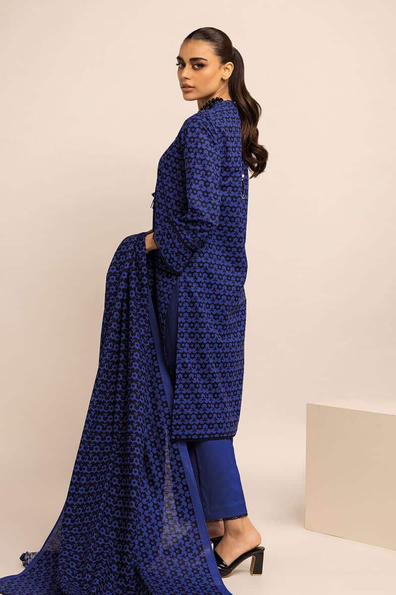 Khaadi winter story | 2023 collection | blk231008_blue