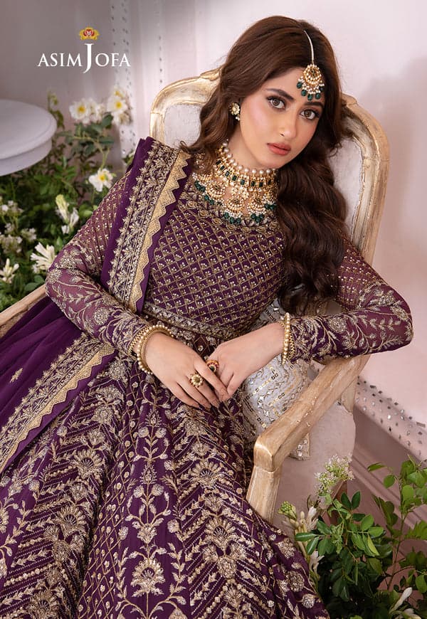 Chandni Luxury Chiffon By Asim Jofa 2023 | AJCC-04 (SS-4844)