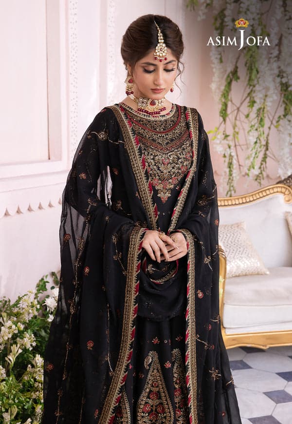 Chandni Luxury Chiffon By Asim Jofa 2023 | AJCC-06 (SS-4842)