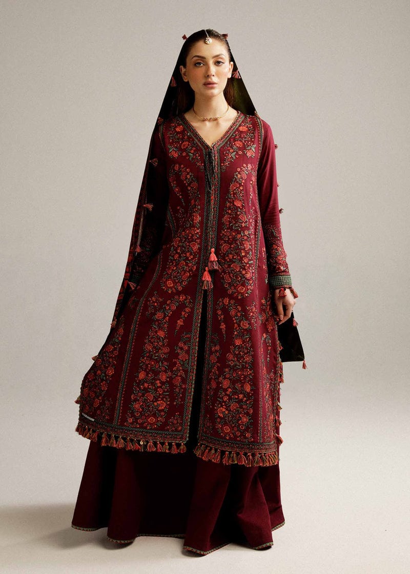 Hussain rehar shawl khaddar | ruby