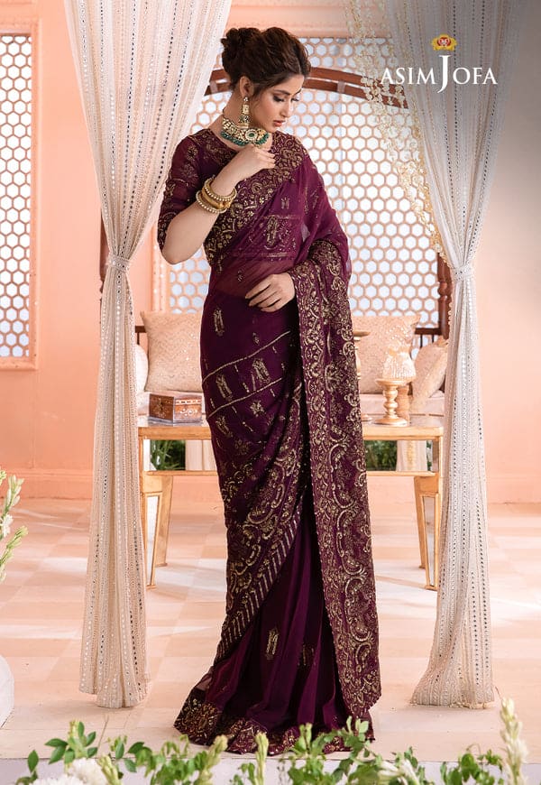 Chandni Luxury Chiffon By Asim Jofa 2023 | AJCC-05 (SS-4841)