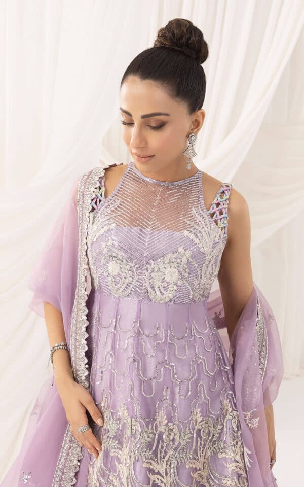 Fancy purple lehenga | barasti festive by asifa & nabeel | anb-09