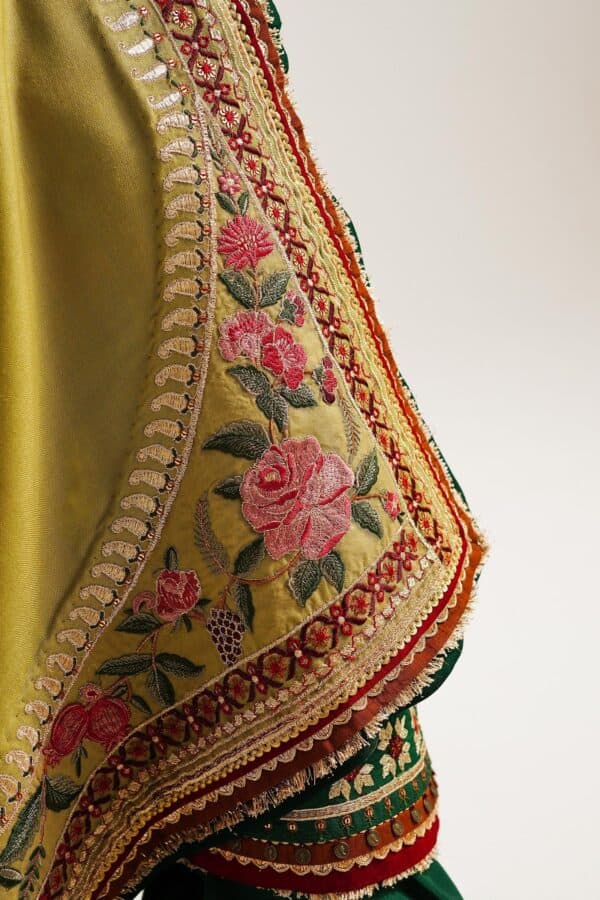 Zara shahjahan winter shawl 2023 | ws23-d7