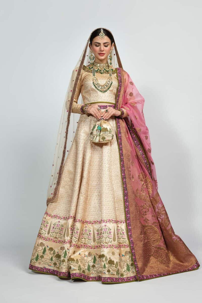 Bridal collection | lehenga | fahad hussayn | fhpm-cb-d4