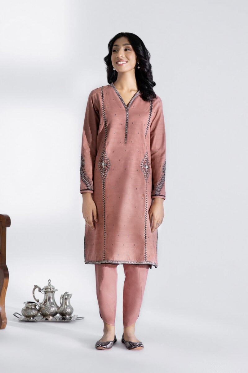 Sapphire u2e cl22v8 14 1 2 piece - embroidered khaddar suit winter vol 1 (ss-4912) - pakistani suit