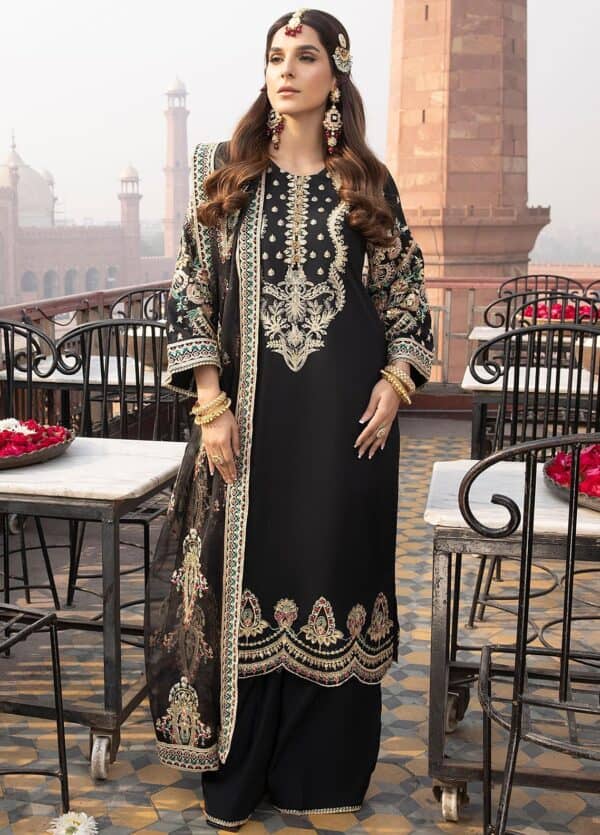 Durnaz by sahane embroidered missouri suits unstitched 3 piece | sne23dr br-1204 nayab