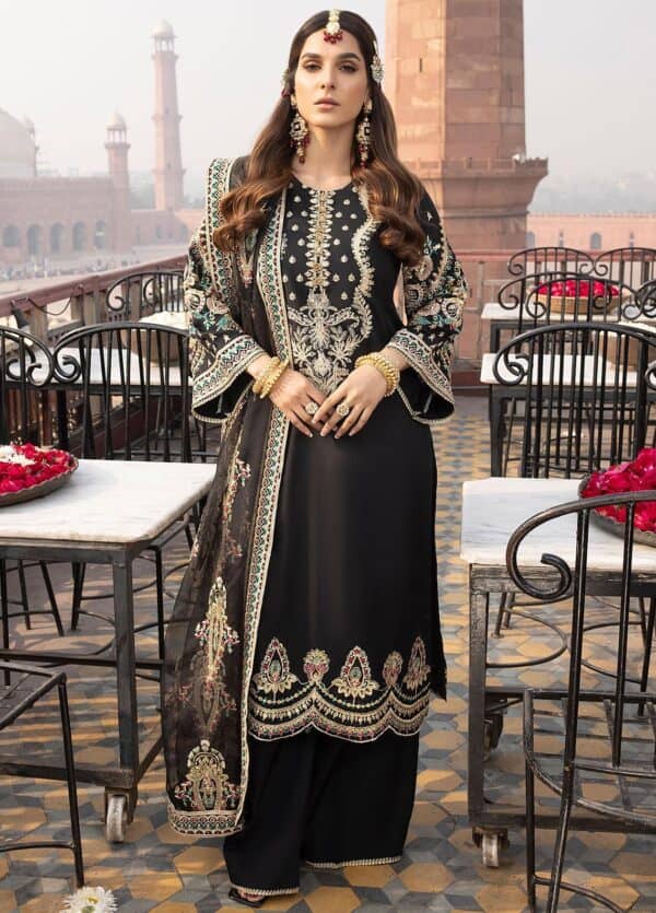 Durnaz by sahane embroidered missouri suits unstitched 3 piece | sne23dr br-1204 nayab