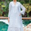 Azure luxe embroidered by ahmed patel | granite grace
