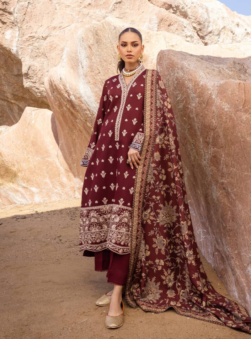 Zainab chottani winter shawl | 2024 | guzel