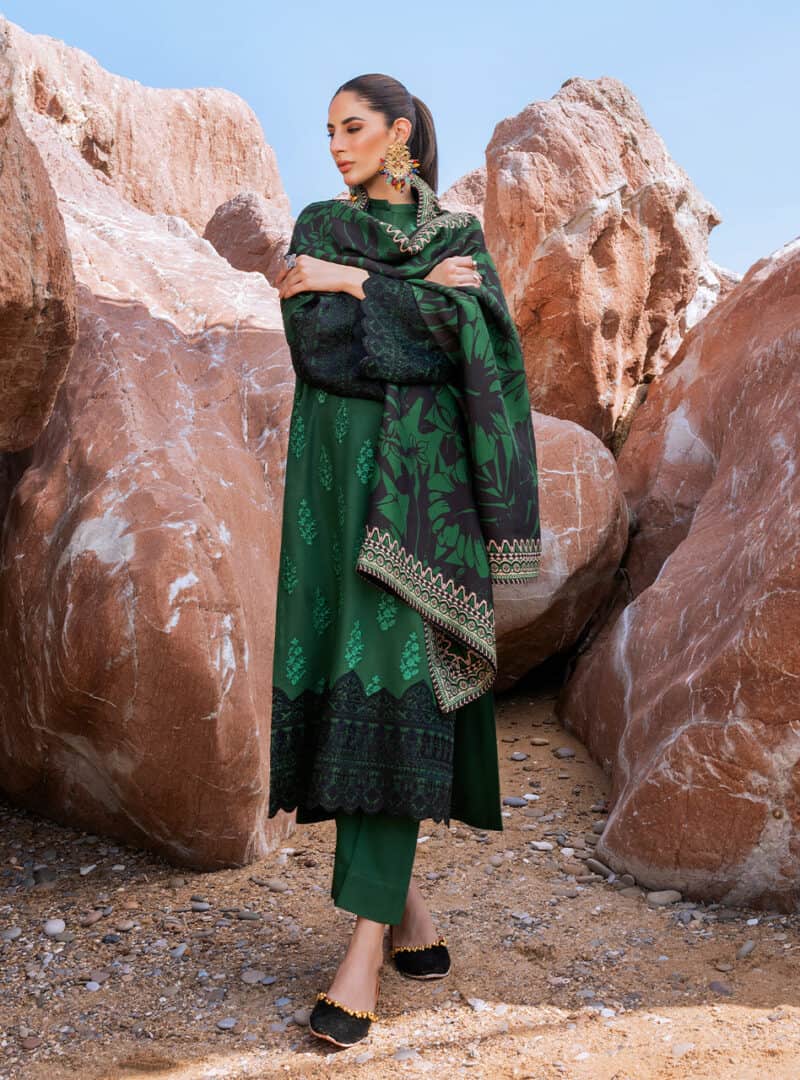 Zainab chottani winter shawl | 2024 | elif