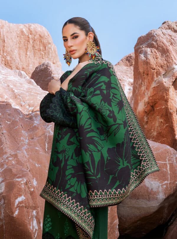 Zainab chottani winter shawl | 2024 | elif