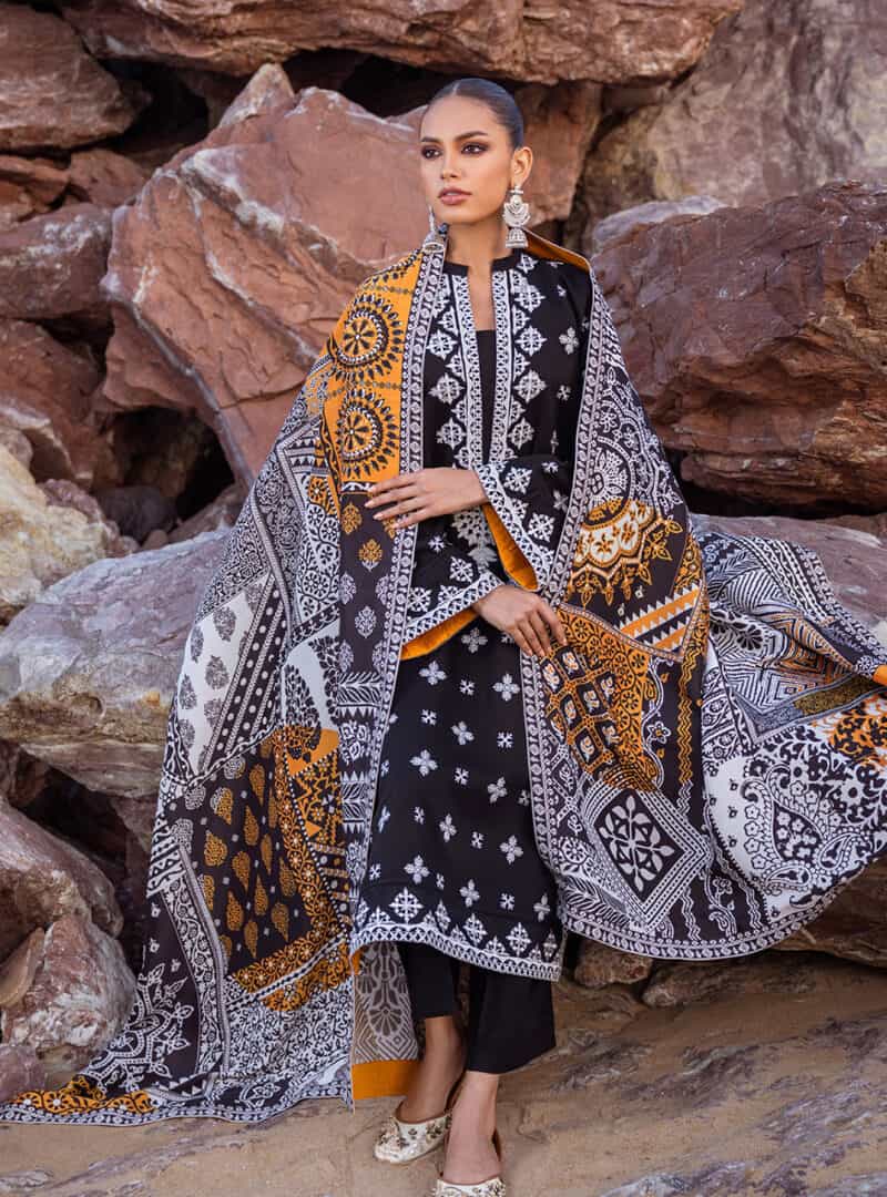 Zainab chottani winter shawl | 2024 | ryma
