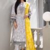 Colors digital printed with fancy lawn dupatta 2024 by alzohaib | cfd-24-10